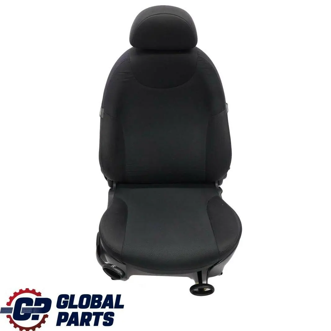 Front Right O/S Cloth Fabric Molette Seat Panther Black to Mini Cooper One R50 with Part number 7136294 Mini Cooper One R50 Front Right O/S Cloth Fabric Molette Seat Panther Black - SKU 7136294 - Part number 7136294