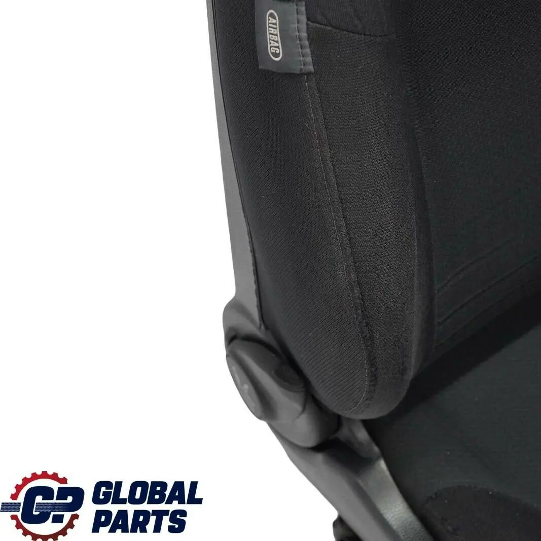 Front Right O/S Cloth Fabric Molette Seat Panther Black to Mini Cooper One R50 with Part number 7136294 Mini Cooper One R50 Front Right O/S Cloth Fabric Molette Seat Panther Black - SKU 7136294 - Part number 7136294