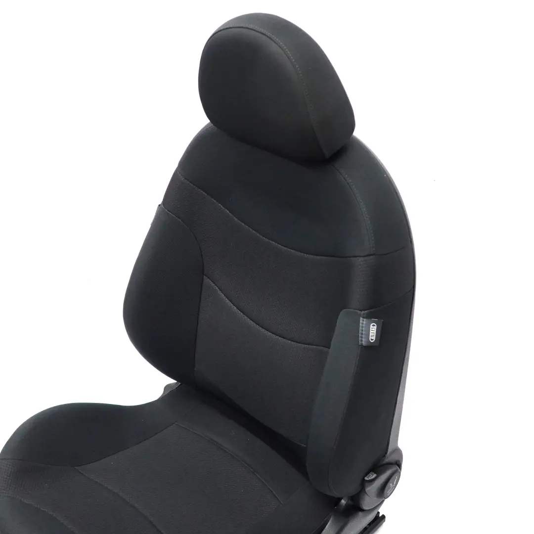 Delantero Izquierdo Tela Asiento Deportivo Negro Pantera para Mini Cooper One R50 con número de pieza 7136379 Mini Cooper One R50 Delantero Izquierdo Tela Asiento Deportivo Negro Pantera - SKU 7136379 - Número de pieza 7136379