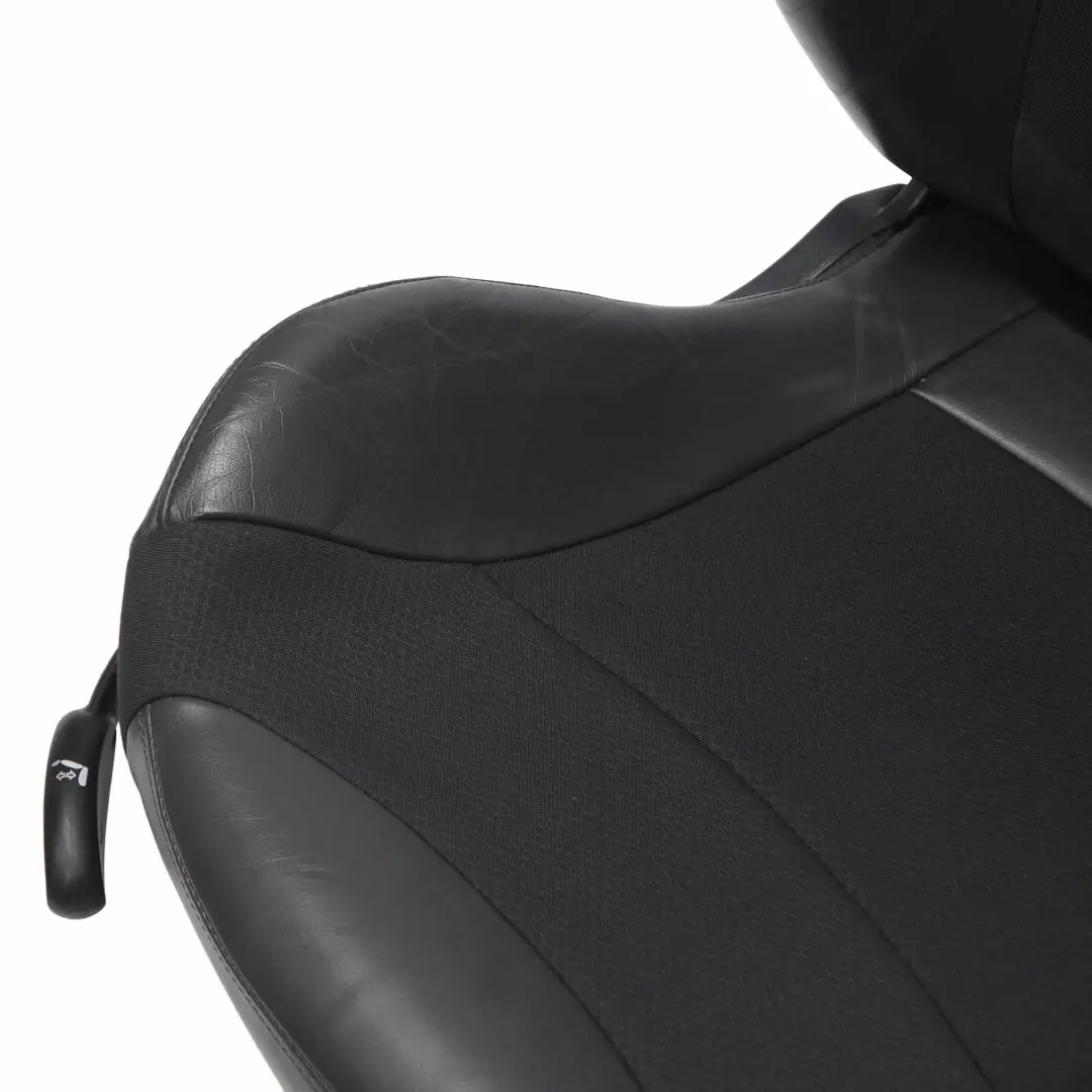  Front Sport Mini Cooper R50 Fabric / Leather Molette Right O/S Cloth Seat Black - SKU 7136392 - Part number 7136392