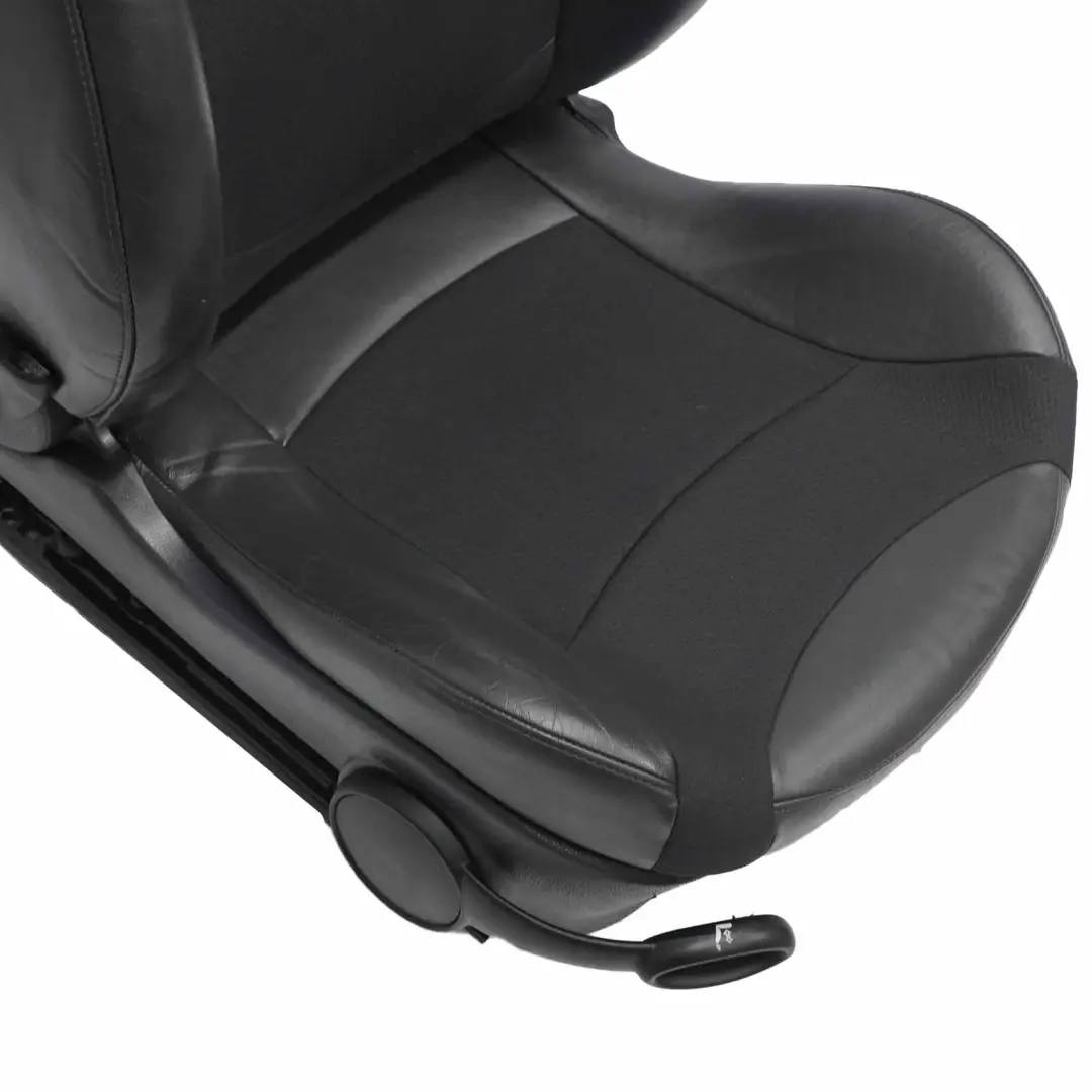  Front Sport Mini Cooper R50 Fabric / Leather Molette Right O/S Cloth Seat Black - SKU 7136392 - Part number 7136392