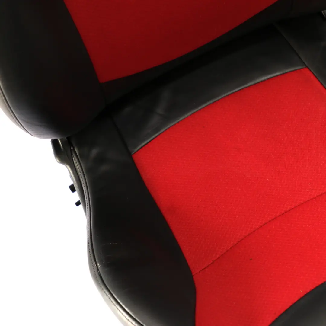 Mini Cooper R50 R53 Avant a Gauche Siege Sport Tissu/Cuir Tartan Rouge Molette - SKU 7136393 - Numéro de pièce 7136393