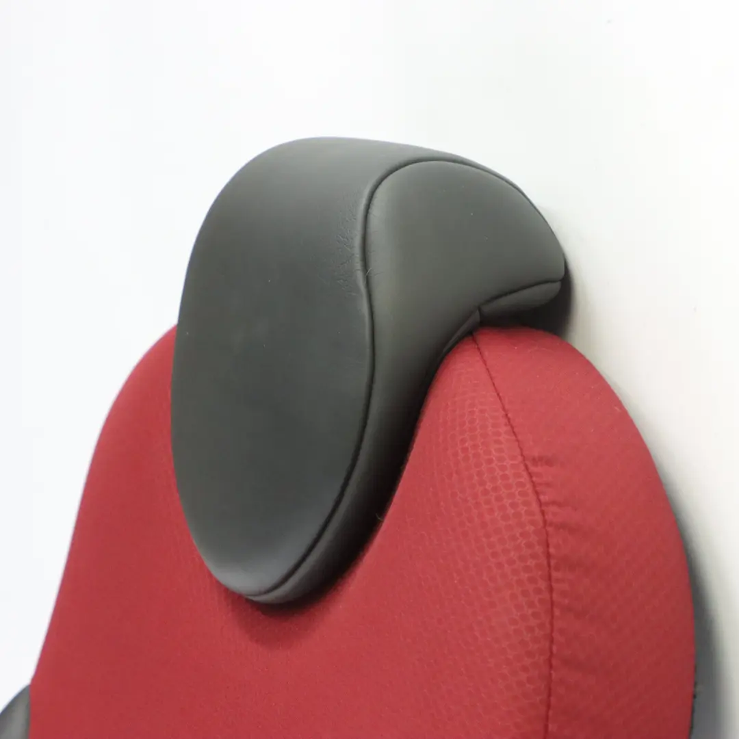 Asiento Trasero Respaldo Cubierta Izquierda Cuero Tartán Rojo Molette para Mini R50 con número de pieza 7136465 Mini R50 Asiento Trasero Respaldo Cubierta Izquierda Cuero Tartán Rojo Molette - SKU 7136465 - Número de pieza 7136465