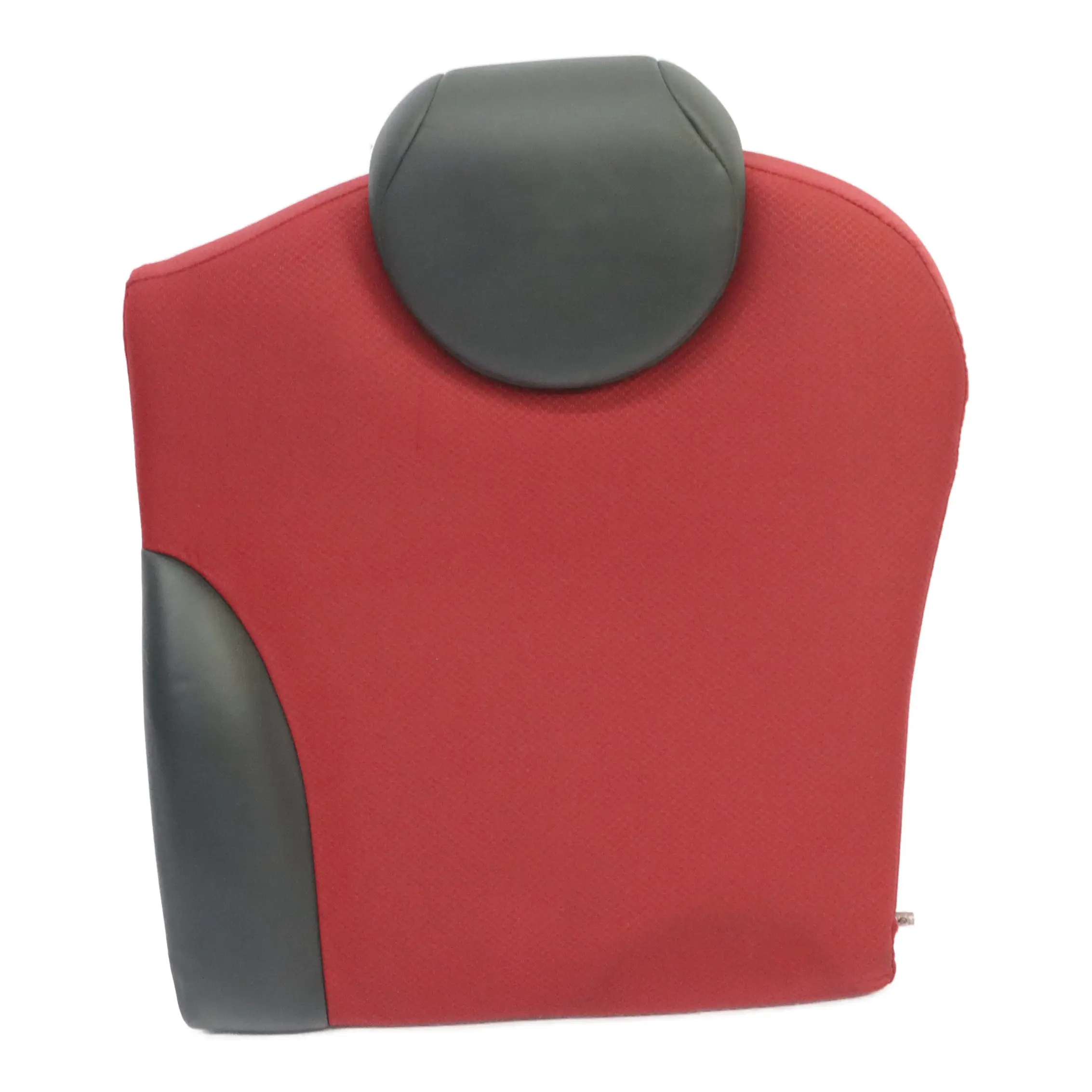 Mini R50 Asiento Trasero Respaldo Cubierta Izquierda Cuero Tartán Rojo Molette