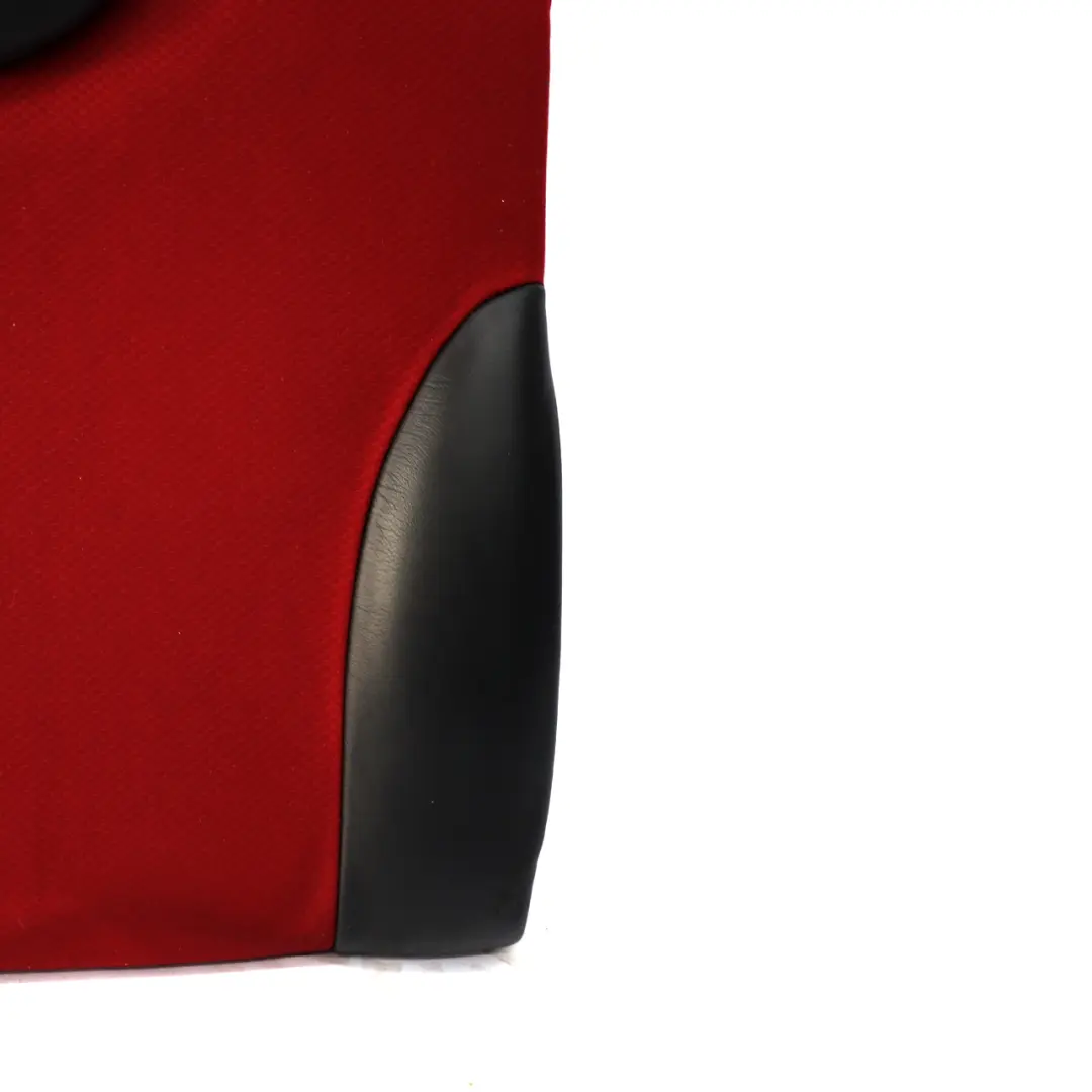 Mini R50 Rear Seat Backrest Cover Right O/S Cloth Leather Tartan Red Molette - SKU 7136466 - Part number 7136466