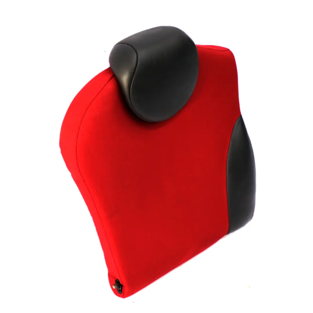 Mini R50 Rear Seat Backrest Cover Right O/S Cloth Leather Tartan Red Molette - SKU 7136466 - Part number 7136466