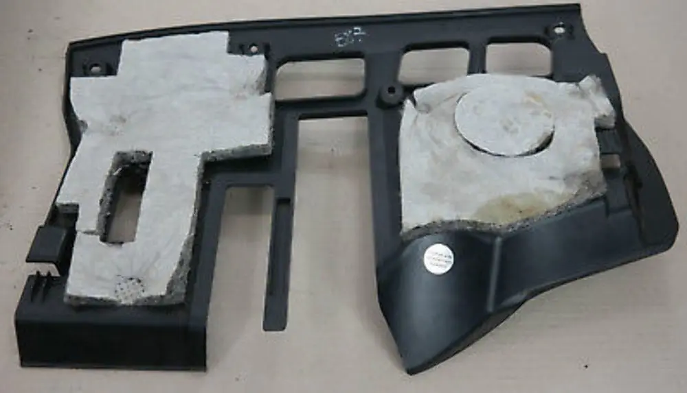 Trim Panel Foot Controls Bottom Black Part to BMW 1 SERIES E87 with Part number 7136629 BMW 1 SERIES E87 Trim Panel Foot Controls Bottom Black Part - SKU 7136629 - Part number 7136629