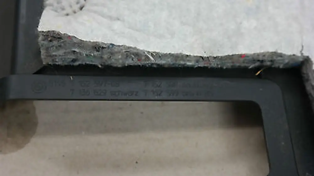 Trim Panel Foot Controls Bottom Black Part to BMW 1 SERIES E87 with Part number 7136629 BMW 1 SERIES E87 Trim Panel Foot Controls Bottom Black Part - SKU 7136629 - Part number 7136629