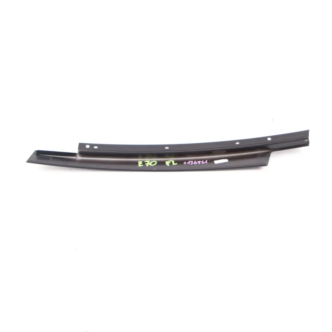 BMW X5 E70 Finisher Window Frame B-Pillar Front Left Door N/S Black - SKU 7136951 - Part number 7136951