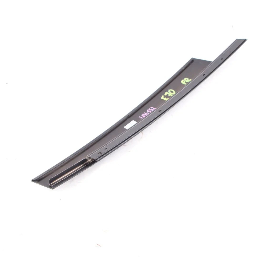 BMW X5 E70 Finisher Window Frame B-Pillar Front Right Door O/S Black - SKU 7136952 - Part number 7136952