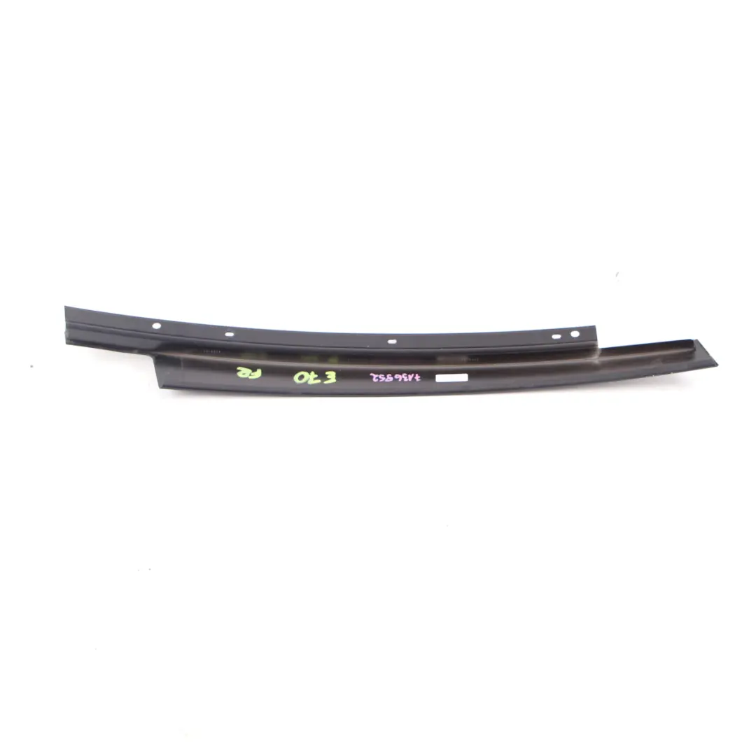 BMW X5 E70 Finisher Window Frame B-Pillar Front Right Door O/S Black - SKU 7136952 - Part number 7136952