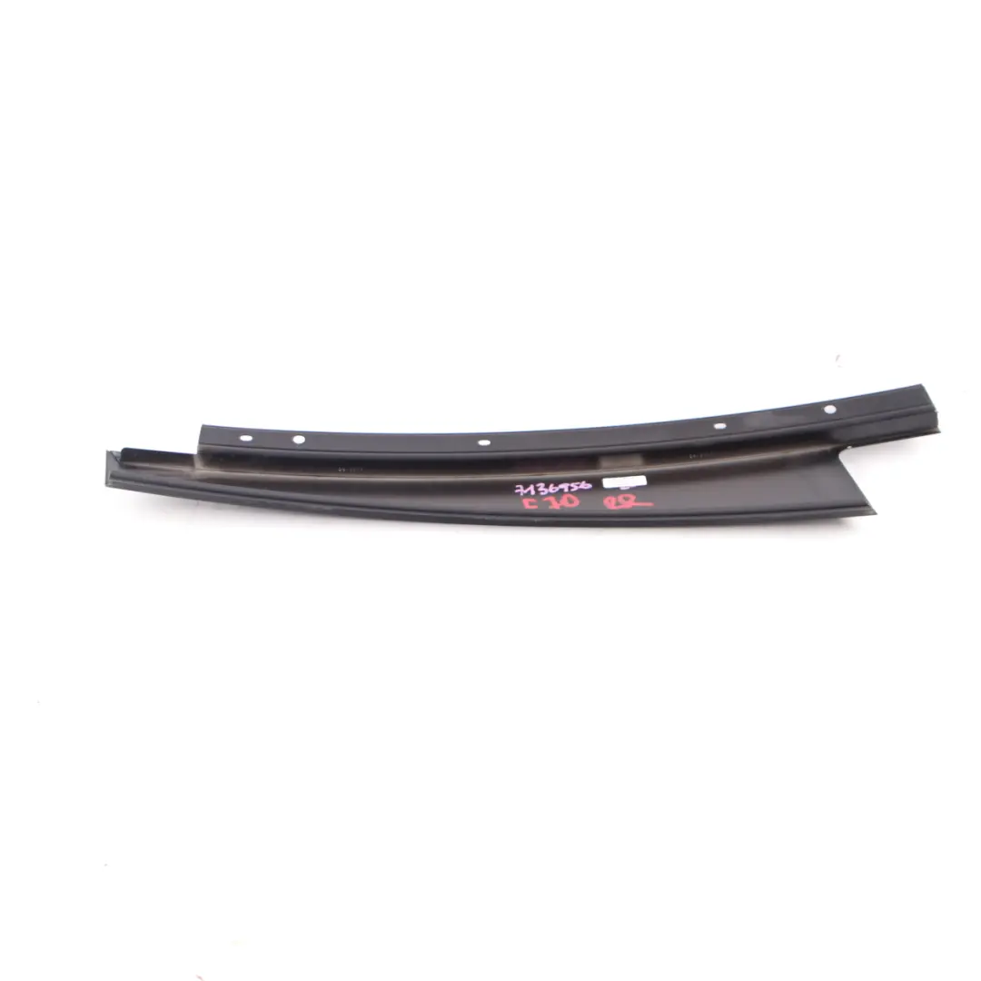 BMW X5 E70 Finisher Window Frame B-Pillar Rear Right Door O/S Black - SKU 7136956 - Part number 7136956