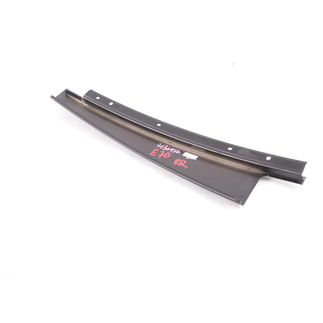 BMW X5 E70 Finisher Telaio Finestra B-Pilastro Porta Posteriore Destra - SKU 7136956 - Numero di parte 7136956