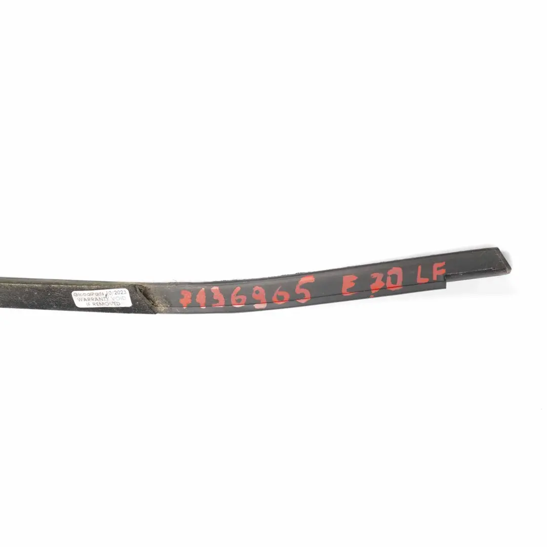 BMW X5 E70 Coprire canale finestra porta anteriore sinistra Striscia Nero - SKU 7136965 - Numero di parte 7136965