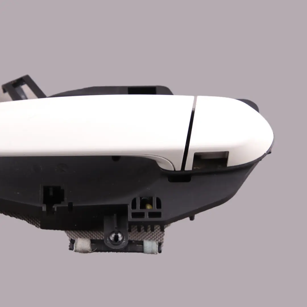  Grab Handle Door BMW E70 E71 X5 X6 Rear Left Exterior Alpinweiss Alpine White - SKU 7137053-AW - Part number 7137053