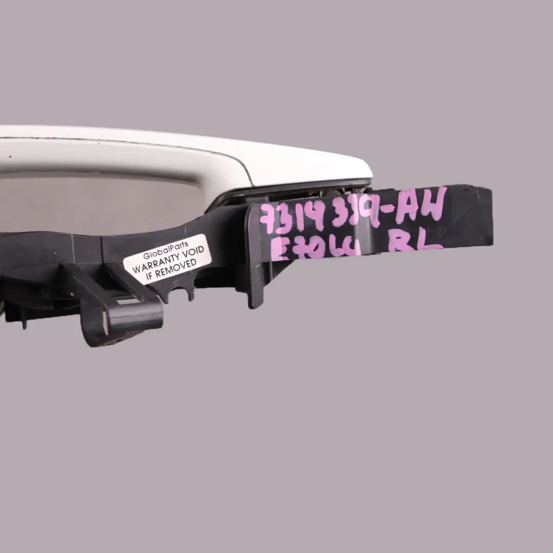  Grab Handle Door BMW E70 E71 X5 X6 Rear Left Exterior Alpinweiss Alpine White - SKU 7137053-AW - Part number 7137053