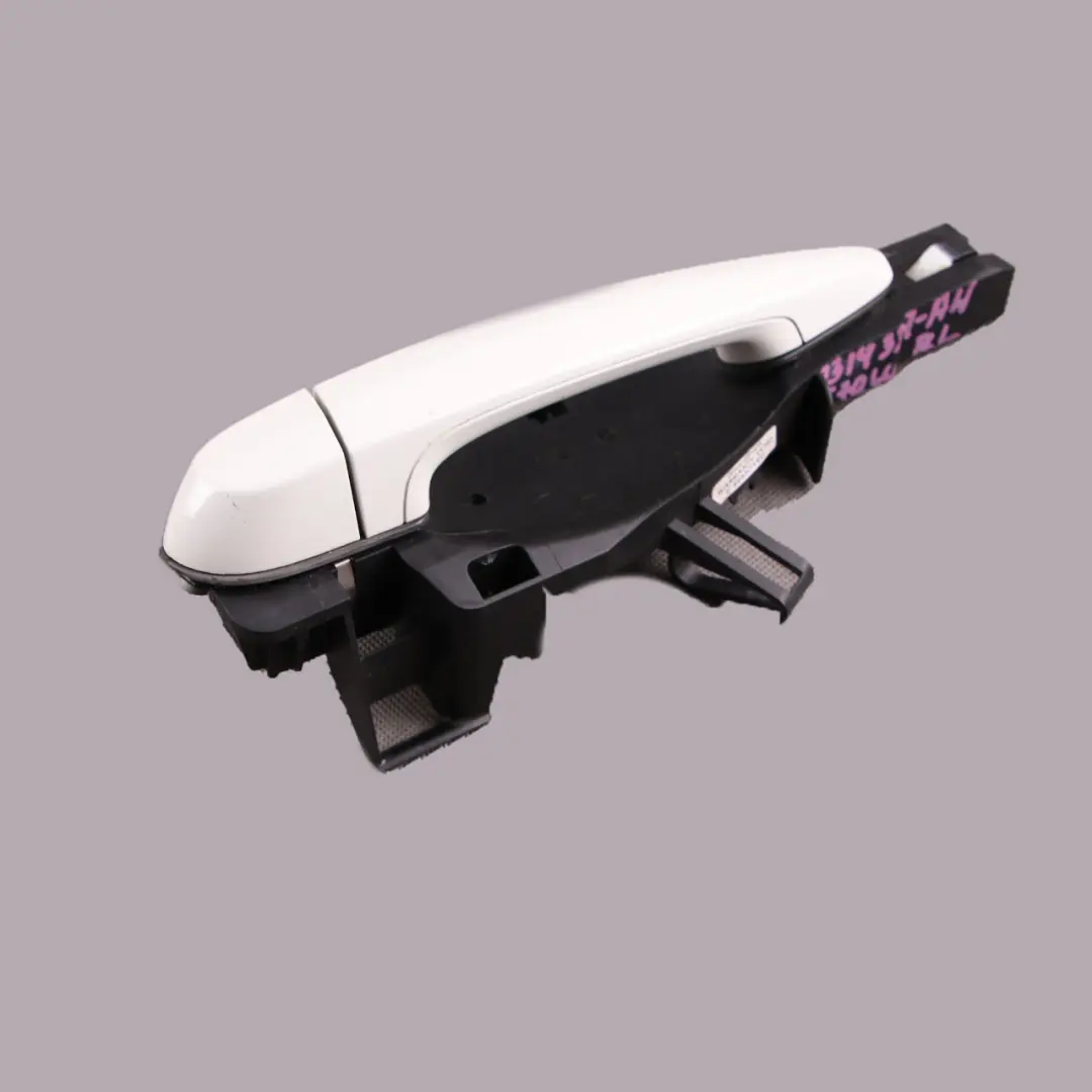  Grab Handle Door BMW E70 E71 X5 X6 Rear Left Exterior Alpinweiss Alpine White - SKU 7137053-AW - Part number 7137053