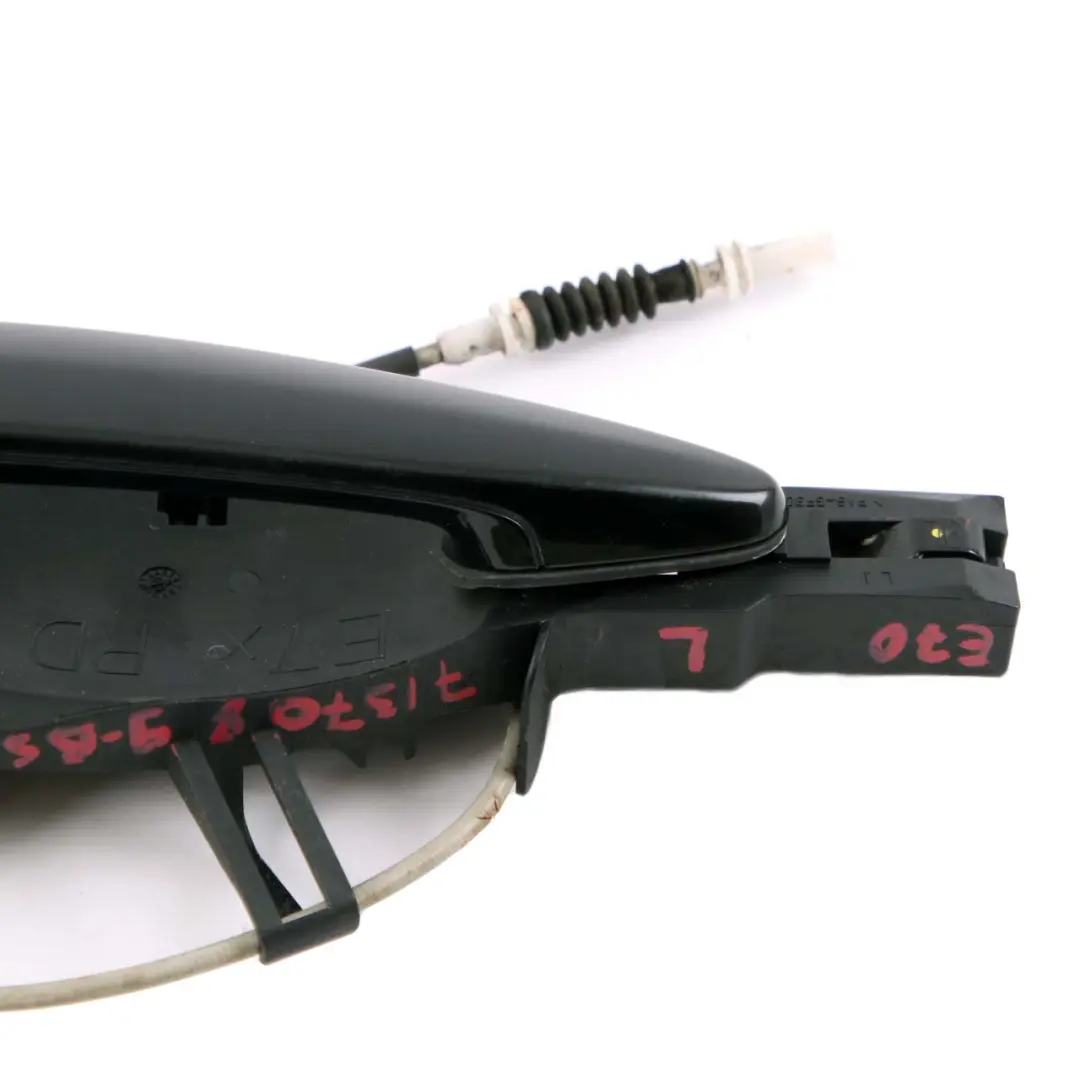 Grab Handle Door BMW E70 E71 X5 X6 Rear Left N/S Exterior Black Sapphire 475 to with Part number 7137053 Grab Handle Door BMW E70 E71 X5 X6 Rear Left N/S Exterior Black Sapphire 475 - SKU 7137053-BS1 - Part number 7137053