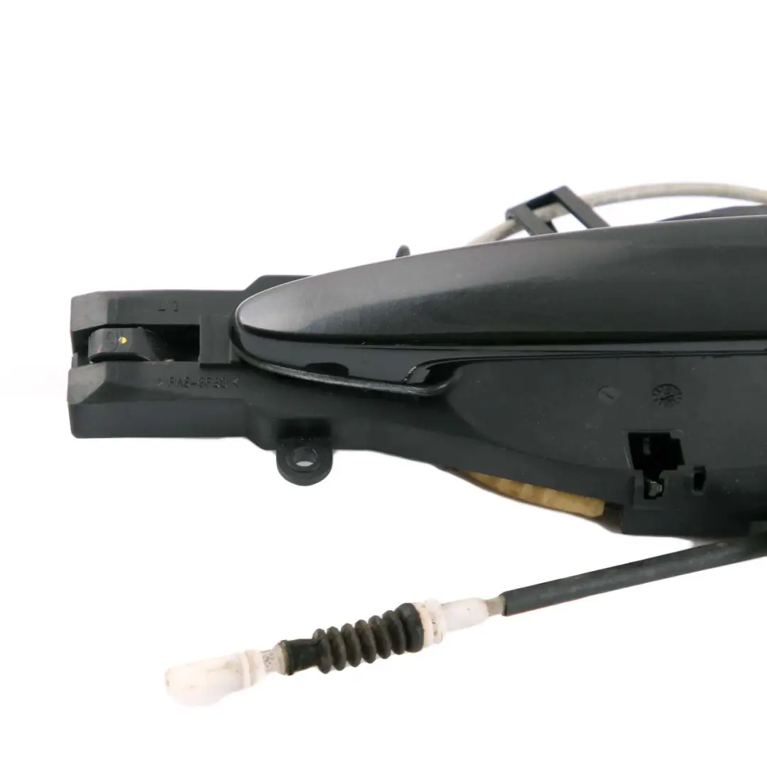 Grab Handle Door BMW E70 E71 X5 X6 Rear Left N/S Exterior Black Sapphire 475 to with Part number 7137053 Grab Handle Door BMW E70 E71 X5 X6 Rear Left N/S Exterior Black Sapphire 475 - SKU 7137053-BS1 - Part number 7137053