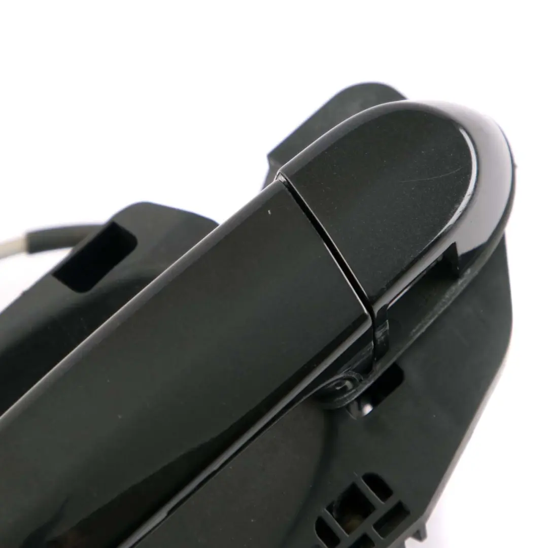 Grab Handle Door BMW E70 E71 X5 X6 Rear Left N/S Exterior Black Sapphire 475 to with Part number 7137053 Grab Handle Door BMW E70 E71 X5 X6 Rear Left N/S Exterior Black Sapphire 475 - SKU 7137053-BS1 - Part number 7137053