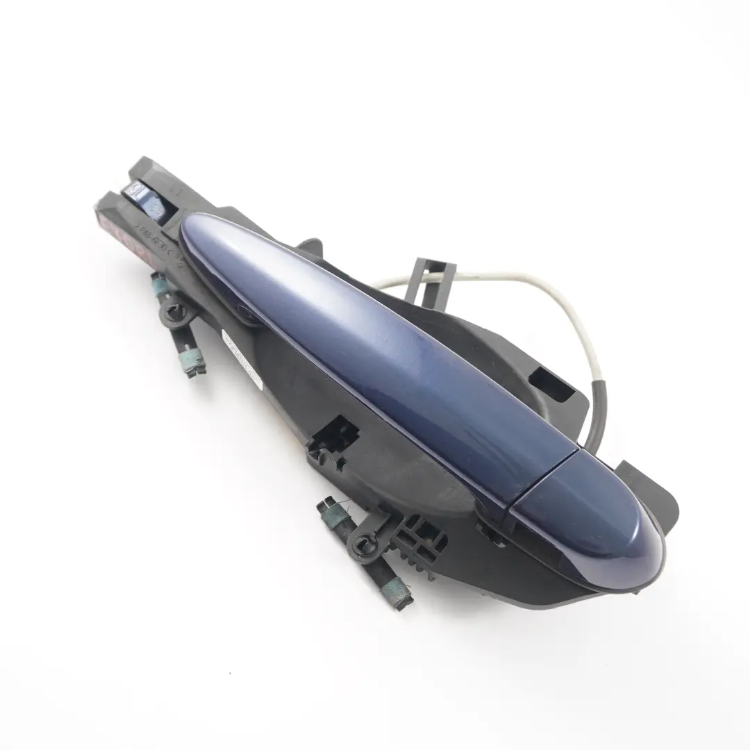  Poignée porte BMW X5 E70 Prise arrière gauche à l'extérieur Deep Sea Bleu A76 - SKU 7137053-DSB - Numéro de pièce 7137053