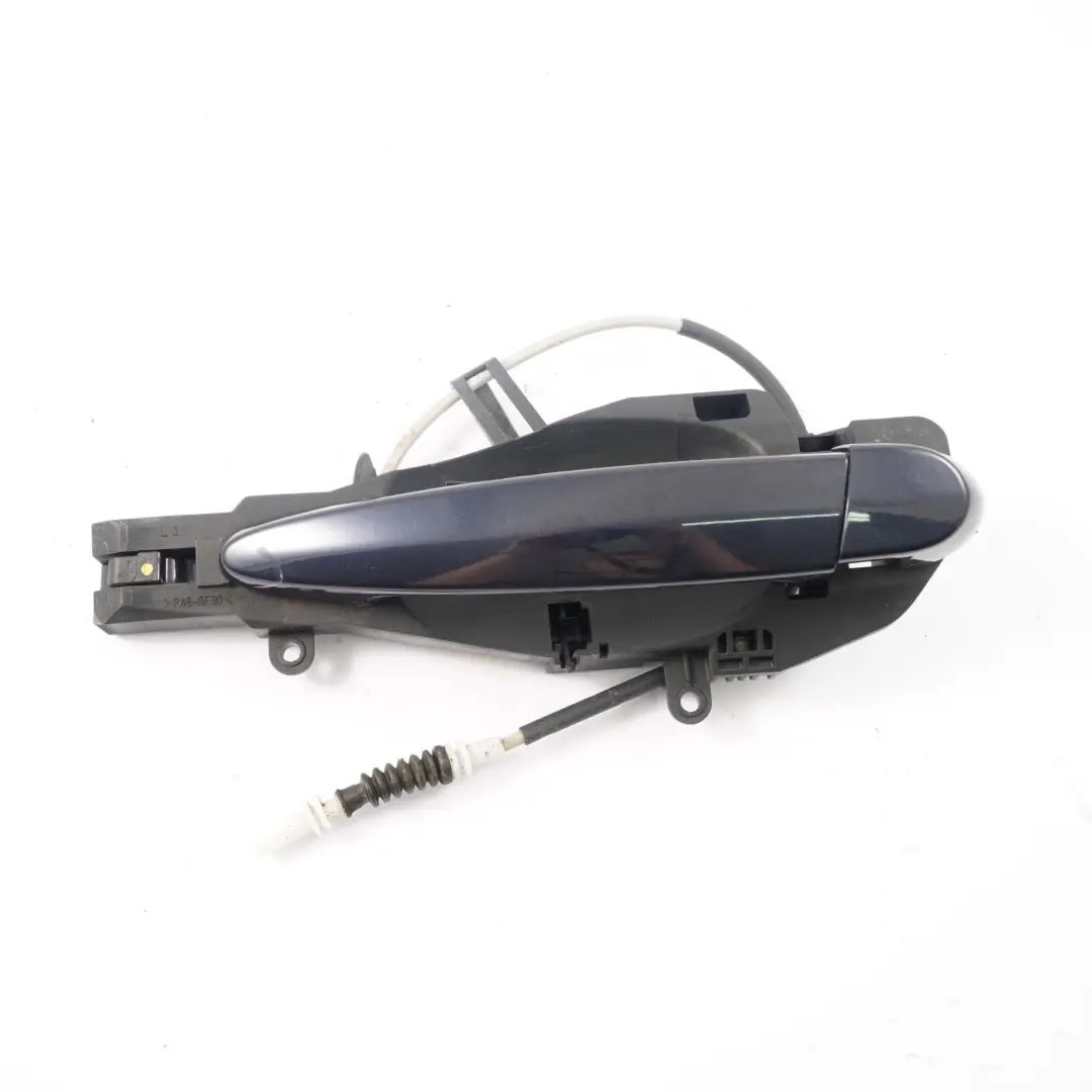  Maniglia Porta BMW E70 E71 X5 X6 Posteriore Sinistra Esterno Monacoblau Blu A35 - SKU 7137053-MB - Numero di parte 7137053