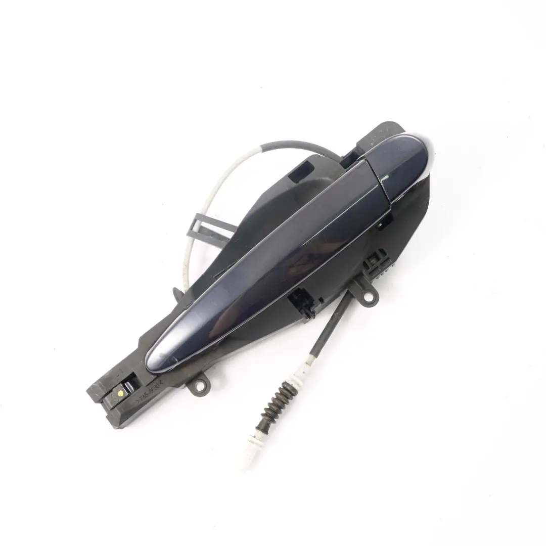  Asidero PuertaBMW E70 E71 X5 X6 Trasero Izquierdo Exterior Monacoblau Azul A35 - SKU 7137053-MB - Número de pieza 7137053