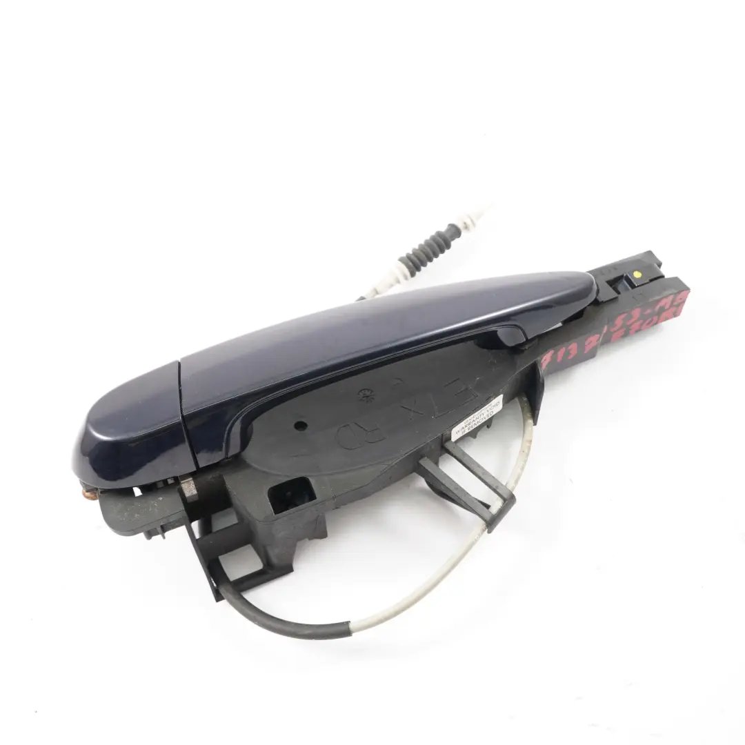 Grab Handle Door BMW E70 E71 X5 X6 Rear Left N/S Exterior Monacoblau Blue A35 to with Part number 7137053 Grab Handle Door BMW E70 E71 X5 X6 Rear Left N/S Exterior Monacoblau Blue A35 - SKU 7137053-MB - Part number 7137053