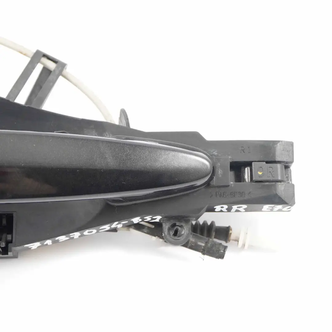 Door Handle BMW X5 E70 X6 E71 Grab Rear Right O/S Exterior Black Sapphire - 475 to with Part number 7137054 Door Handle BMW X5 E70 X6 E71 Grab Rear Right O/S Exterior Black Sapphire - 475 - SKU 7137054-BS2 - Part number 7137054