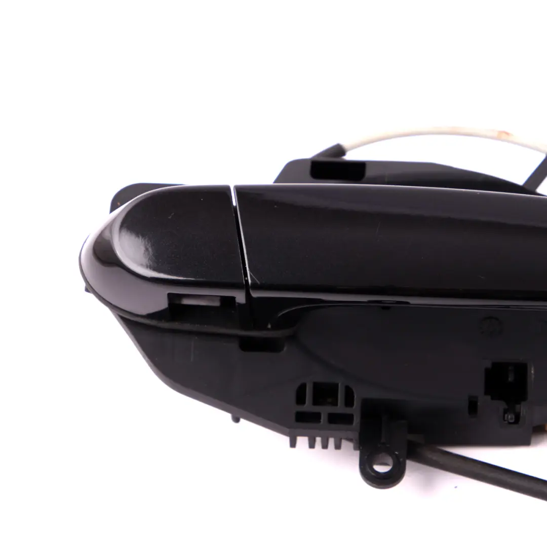 Right Grab Handle O/S Exterior Black Sapphire 475 to BMW X5 X6 Series E70 E71 Rear with Part number 7137054 BMW X5 X6 Series E70 E71 Rear Right Grab Handle O/S Exterior Black Sapphire 475 - SKU 7137054-BS - Part number 7137054