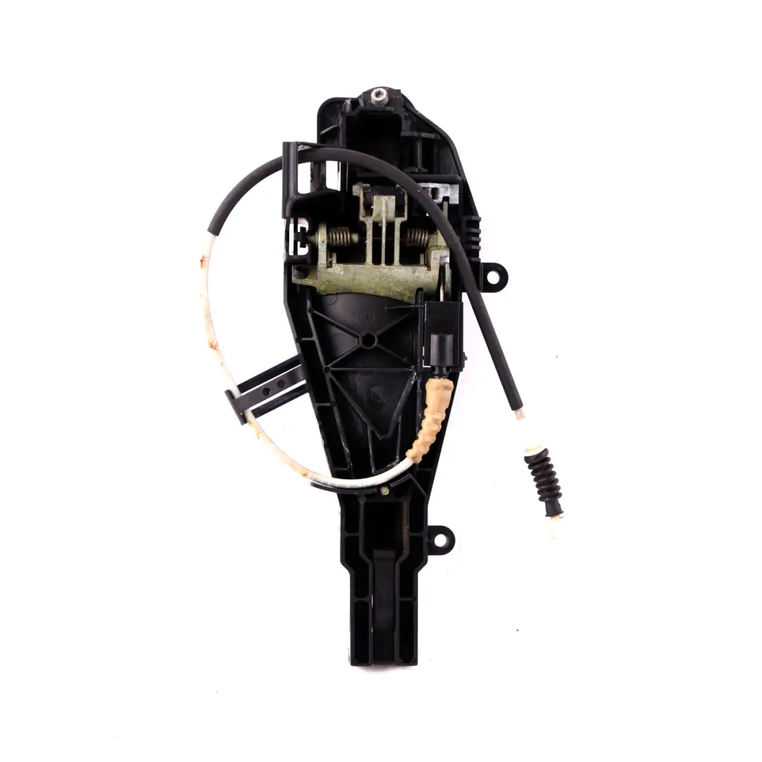 Asidero Trasero Derecho Exterior Negro Zafiro 475 para BMW X5 X6 Serie E70 E71 con número de pieza 7137054 BMW X5 X6 Serie E70 E71 Asidero Trasero Derecho Exterior Negro Zafiro 475 - SKU 7137054-BS - Número de pieza 7137054