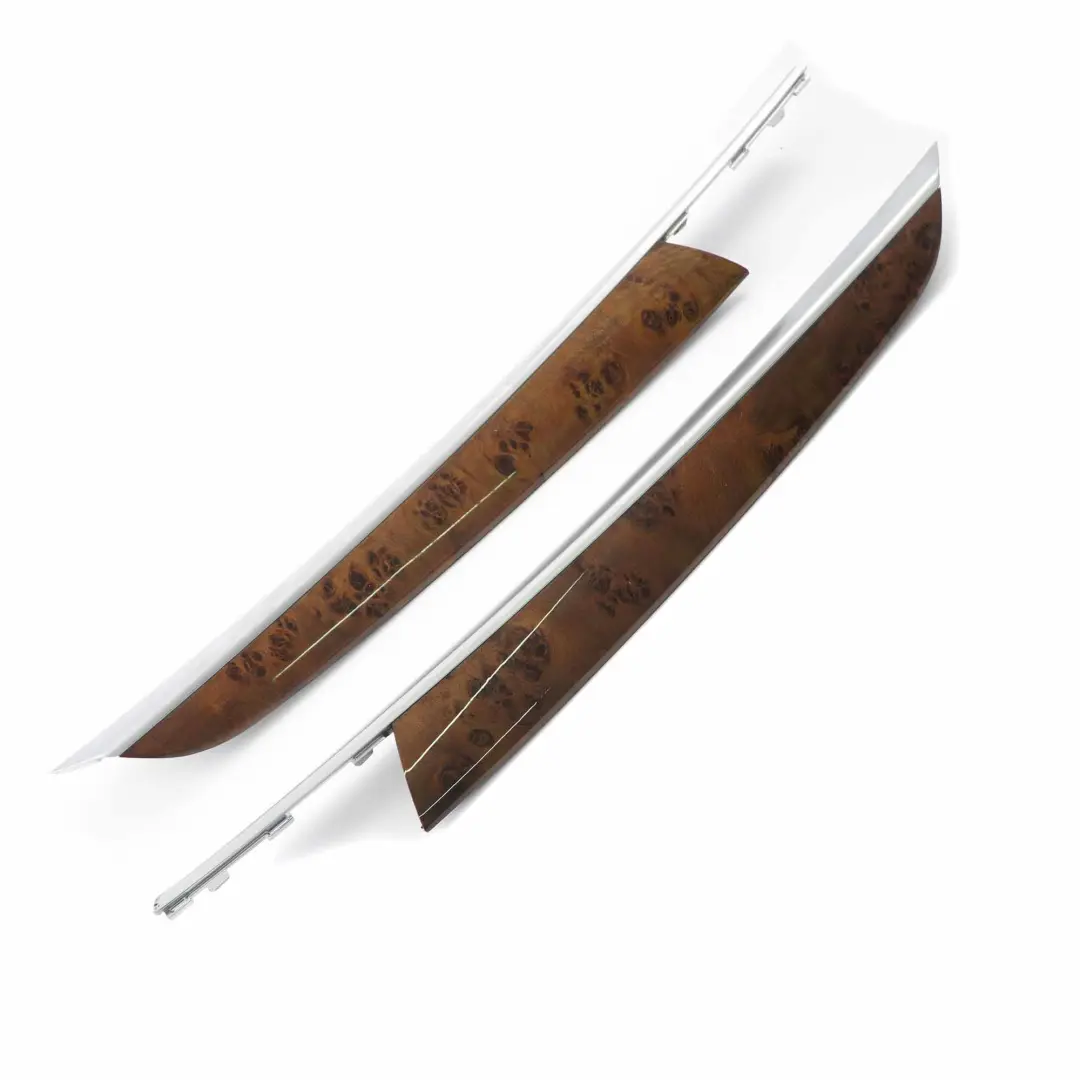 Door Strip Front Left Right N/O/S Trim Wood Poplar Grain Light Set to BMW X5 E70 with Part number 7137179 BMW X5 E70 Door Strip Front Left Right N/O/S Trim Wood Poplar Grain Light Set - SKU 7137179/7137180 - Part number 7137179