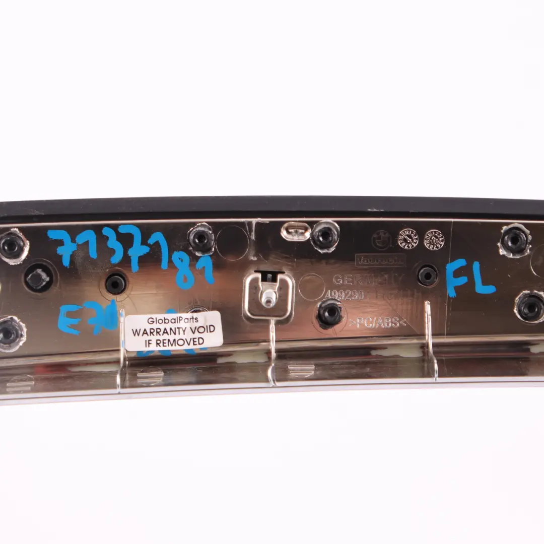 Trim Door Front Left N/S Strip Cover Wood Bamboo Grain Dark to BMW X5 Series E70 with Part number 7137181 BMW X5 Series E70 Trim Door Front Left N/S Strip Cover Wood Bamboo Grain Dark - SKU 7137181 - Part number 7137181