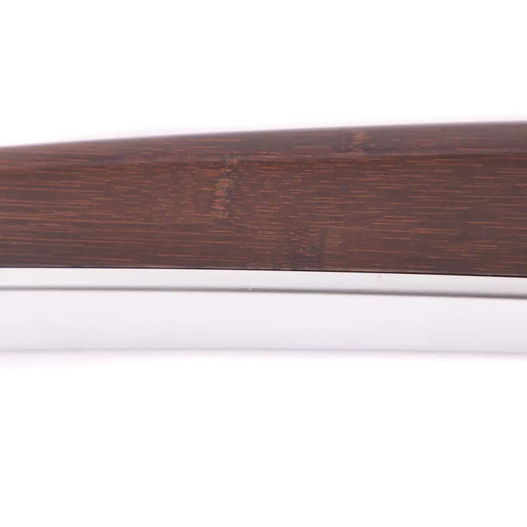BMW X5 Series E70 Trim Door Front Left N/S Strip Cover Wood Bamboo Grain Dark - SKU 7137181 - Part number 7137181