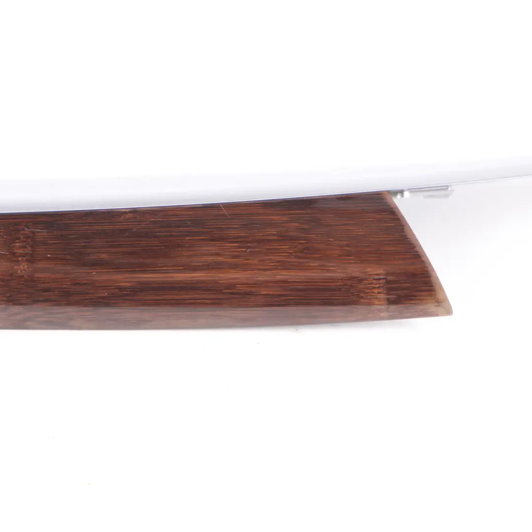 BMW X5 E70 Trim Door Front Right O/S Strip Cover Wood Bamboo Grain Dark - SKU 7137182-1 - Part number 7137182