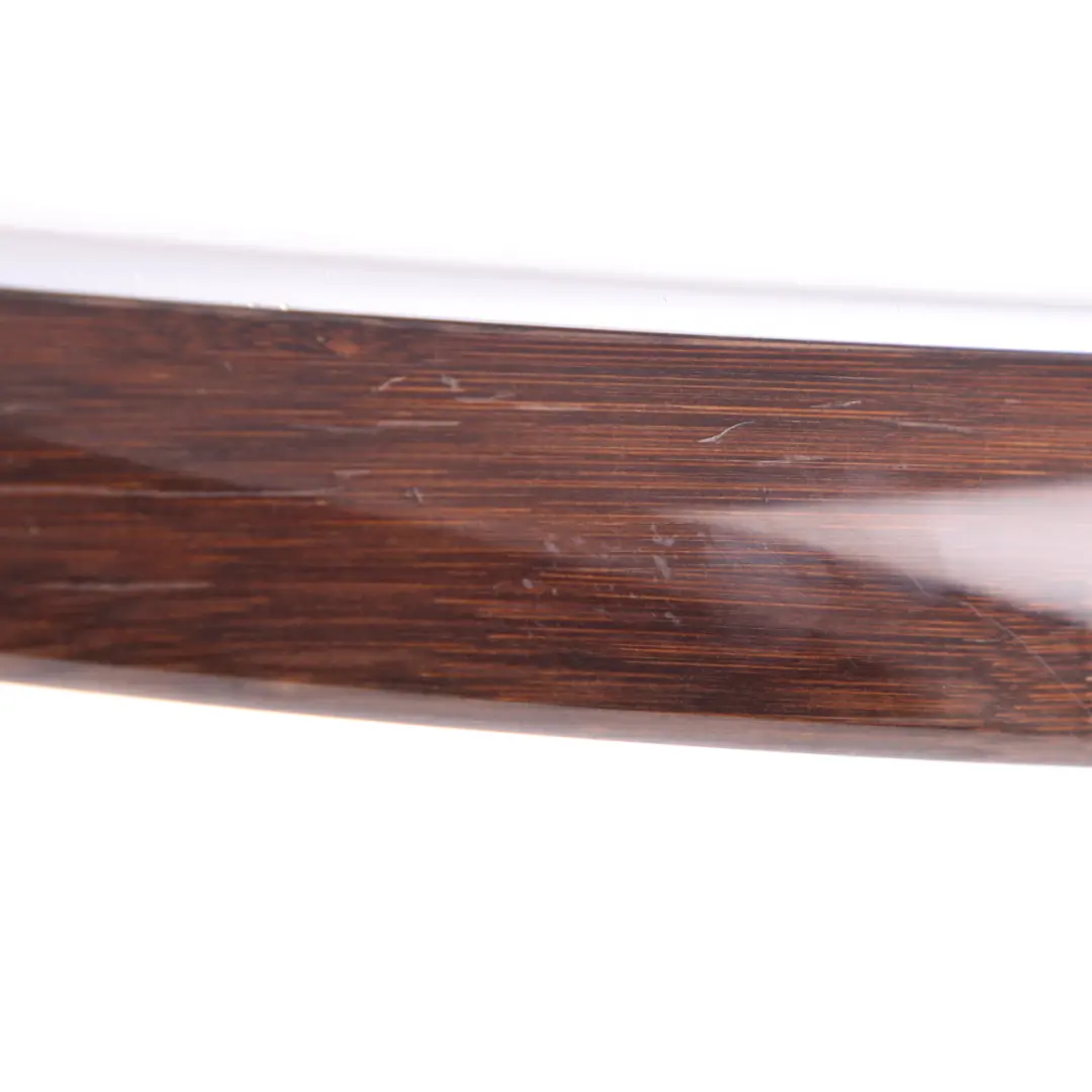 BMW X5 E70 Trim Door Front Right O/S Strip Cover Wood Bamboo Grain Dark - SKU 7137182-1 - Part number 7137182