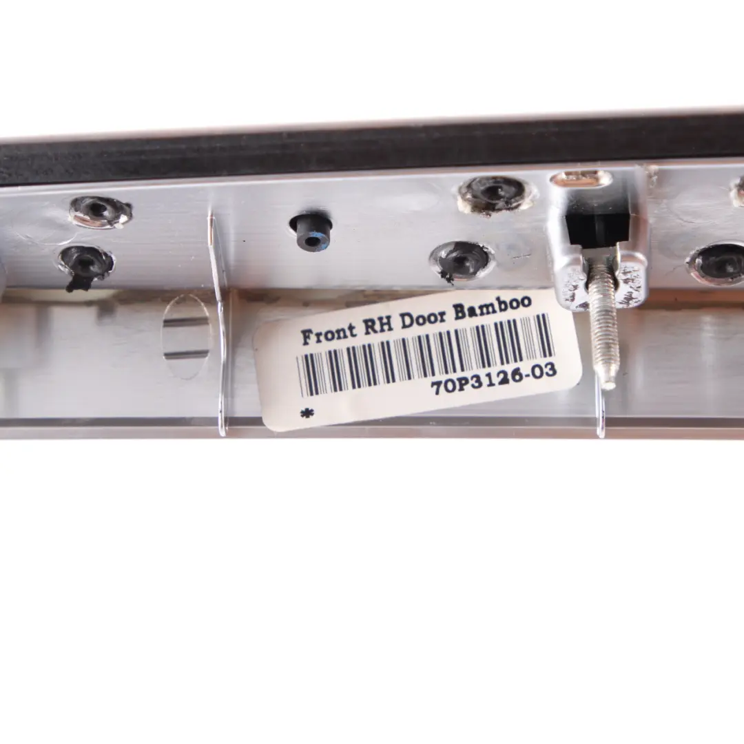 BMW X5 E70 Trim Tür Vorne Rechts O/S Strip Cover Holz Bambusmaserung Dunkel - SKU 7137182-1 - Teilenummer 7137182