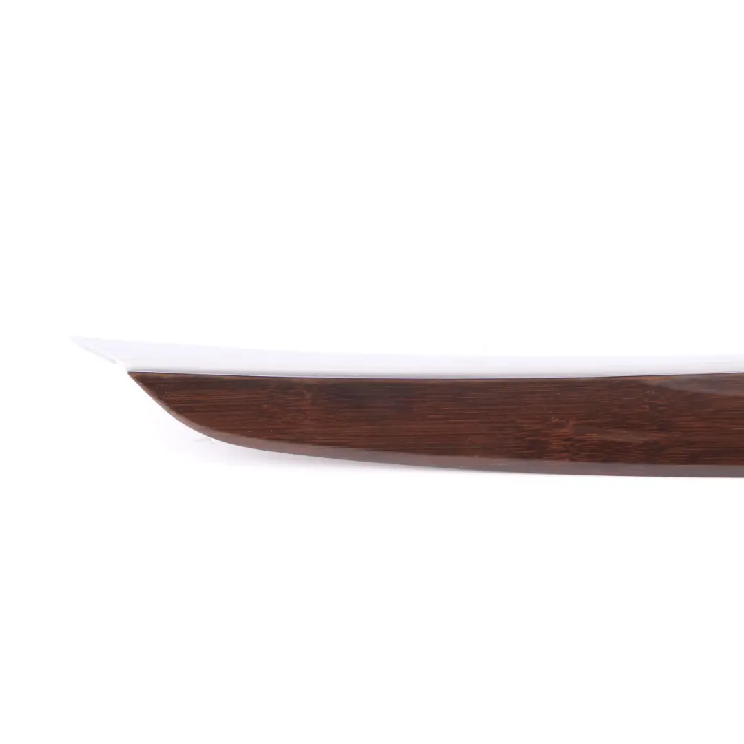 BMW X5 E70 Trim Tür Vorne Rechts O/S Strip Cover Holz Bambusmaserung Dunkel - SKU 7137182 - Teilenummer 7137182