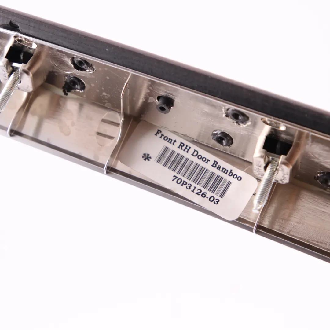 BMW X5 E70 Trim Tür Vorne Rechts O/S Strip Cover Holz Bambusmaserung Dunkel - SKU 7137182 - Teilenummer 7137182