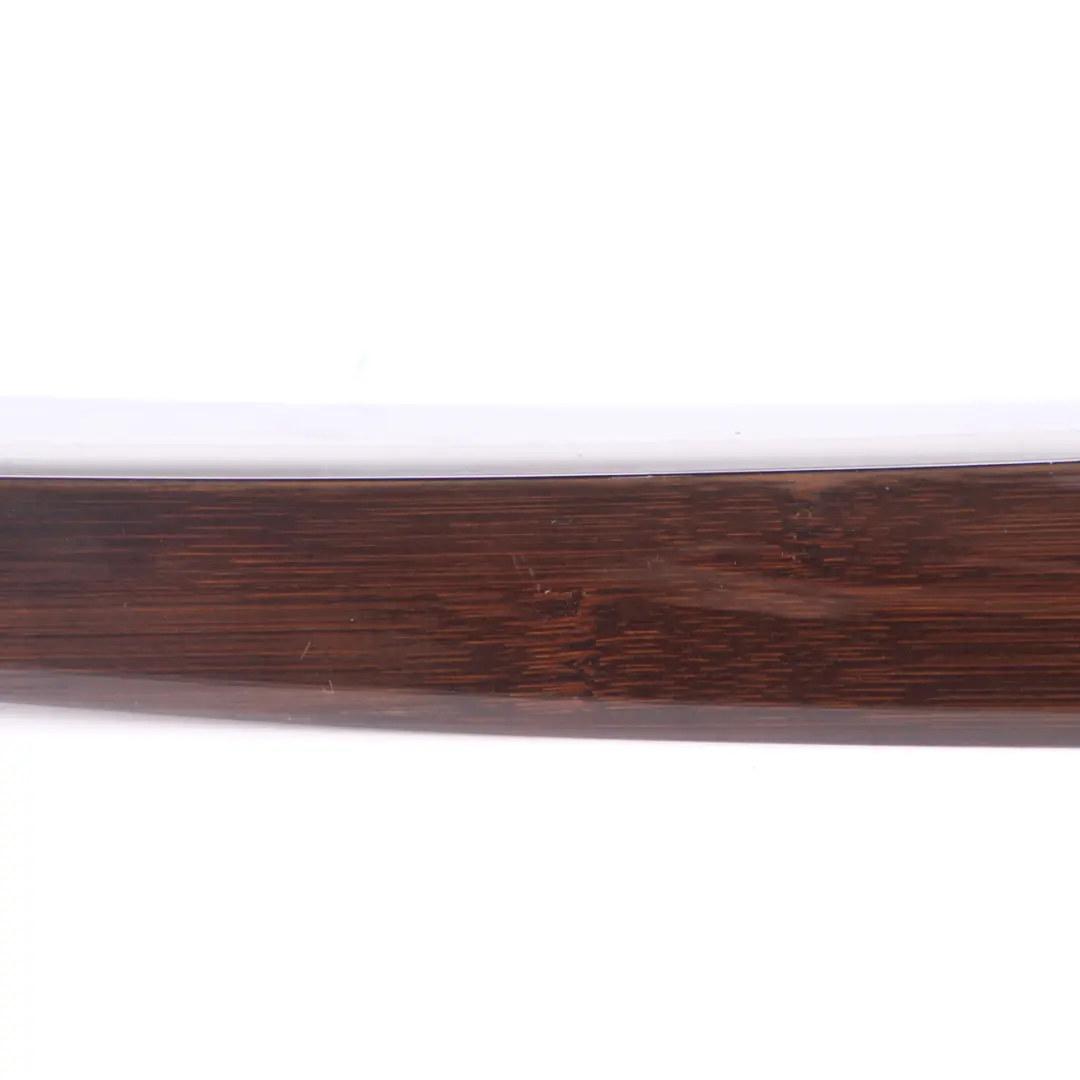 BMW X5 E70 Trim Door Front Right O/S Strip Cover Wood Bamboo Grain Dark - SKU 7137182 - Part number 7137182