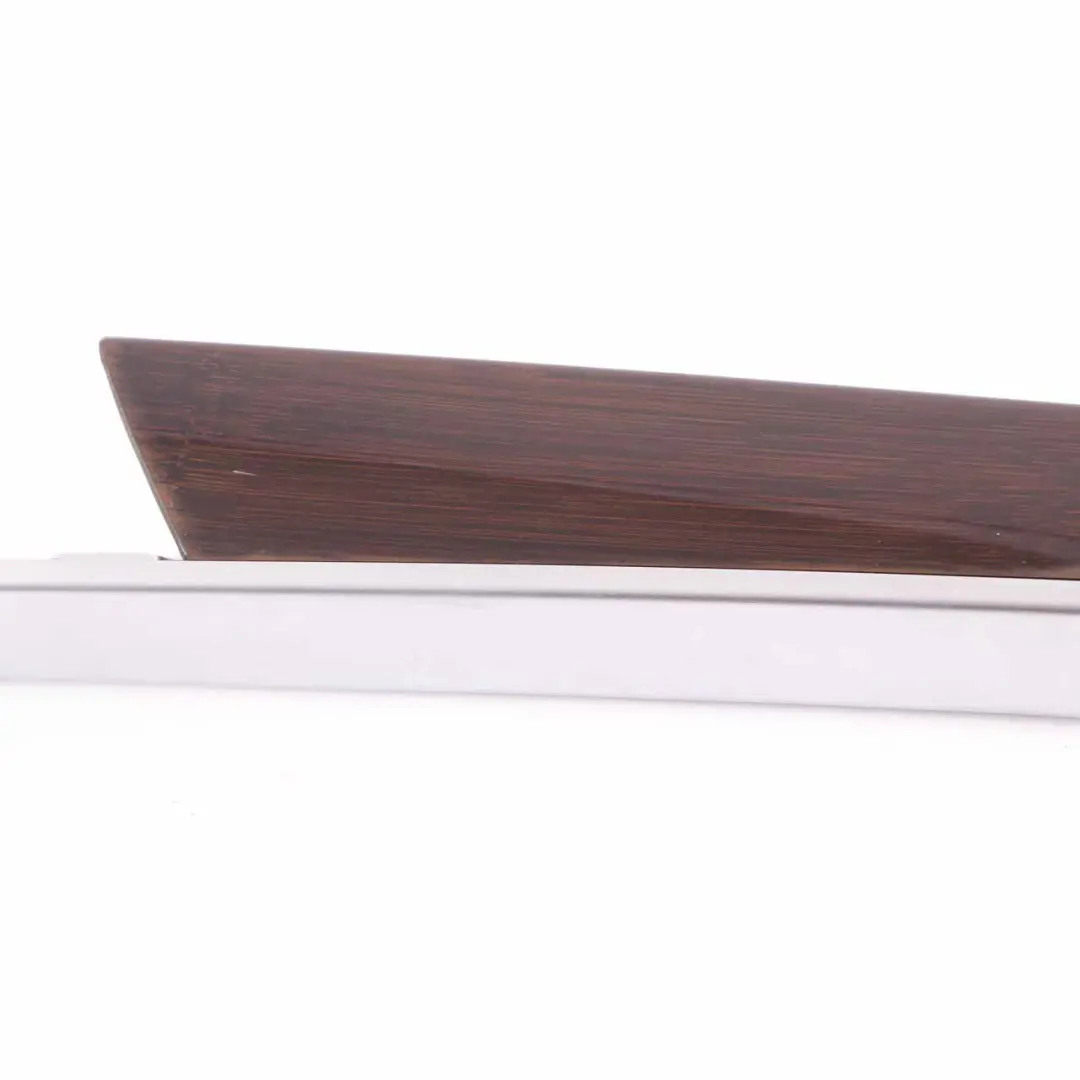 BMW X5 E70 Embellecedor Puerta Delantera Derecha Tapa Madera Bamboo Grain Oscuro - SKU 7137182 - Número de pieza 7137182