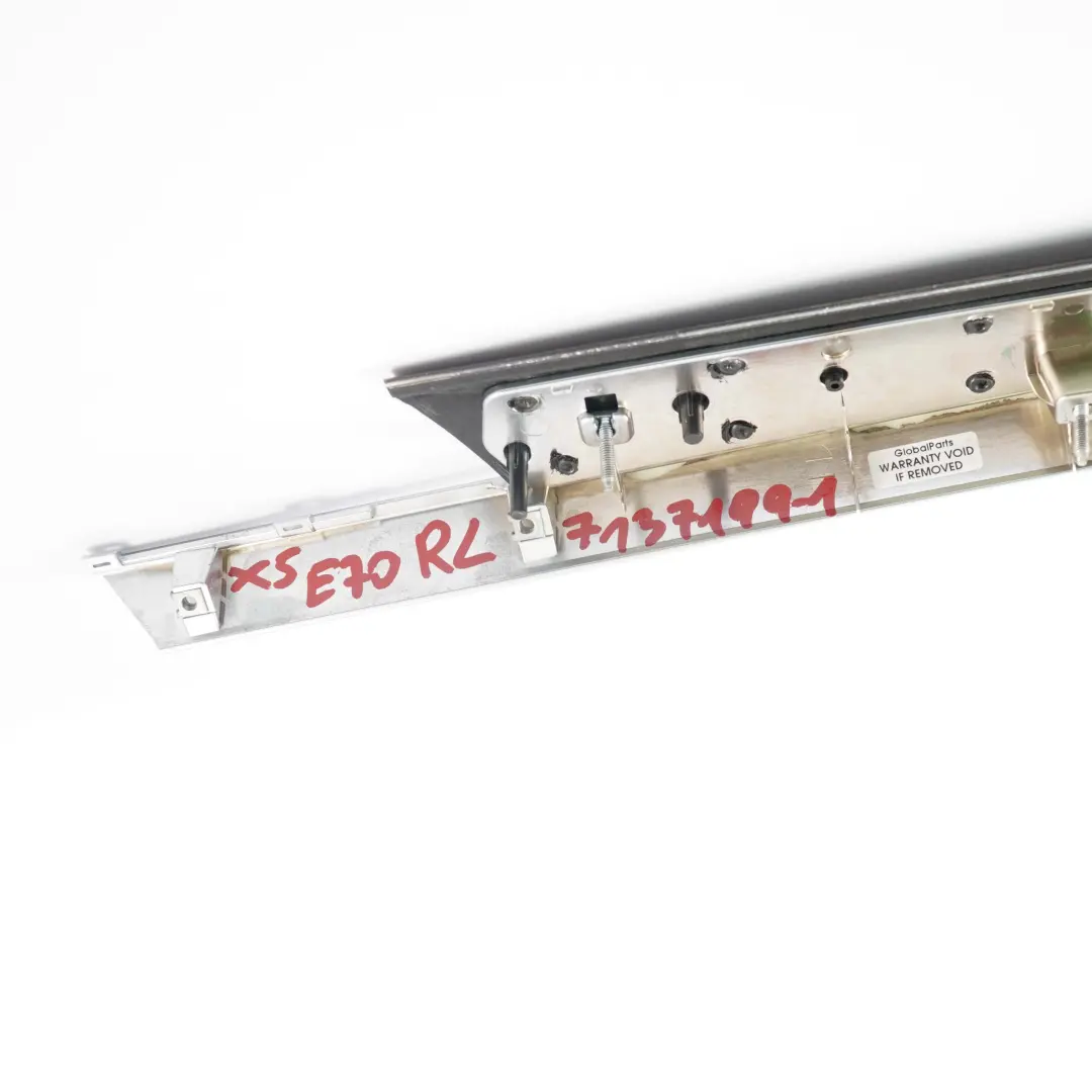 BMW X5 E70 Cache arriere gauche Noyer bois - SKU 7137199-1 - Numéro de pièce 7137199