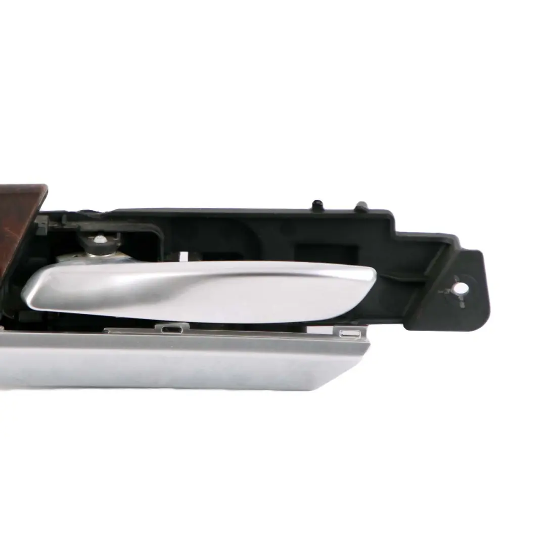 BMW X5 E70 Trim Tür Hinten Links Leiste Abdeckung Holz Grat Nussbaum Griff Chrom - SKU 7137199 - Teilenummer 7137199