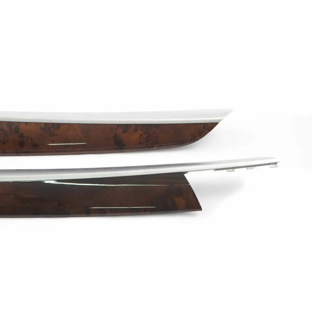 Door Strip Rear Left Right N/O/S Trim Wood Poplar Grain Light Set to BMW X5 E70 with Part number 7137201 BMW X5 E70 Door Strip Rear Left Right N/O/S Trim Wood Poplar Grain Light Set - SKU 7137201/7137202 - Part number 7137201