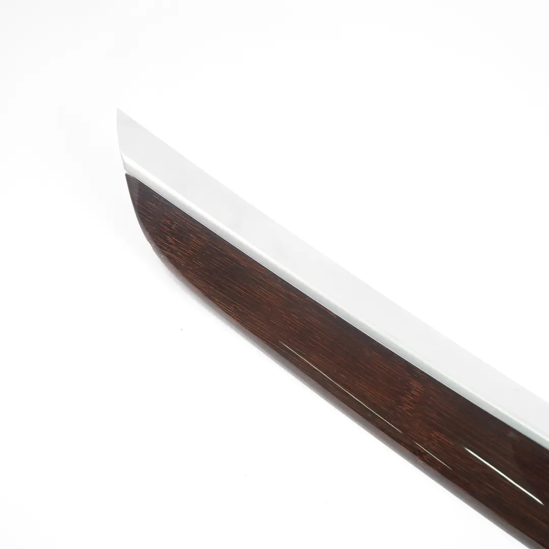  Trim Strip Door BMW X5 E70 1 Rear Right O/S Cover Wood Bamboo Grain Dark 7137204 - SKU 7137204-1 - Part number 51427137204