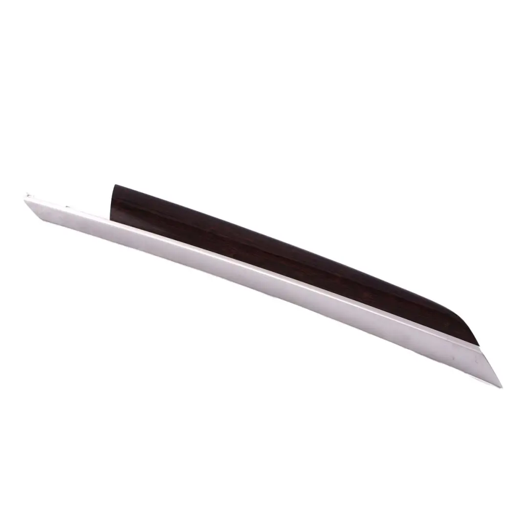 BMW X5 E70 Strip Trim Cover Door Rear Right O/S Wood Bamboo Grain Dark - SKU 7137204 - Part number 7137204