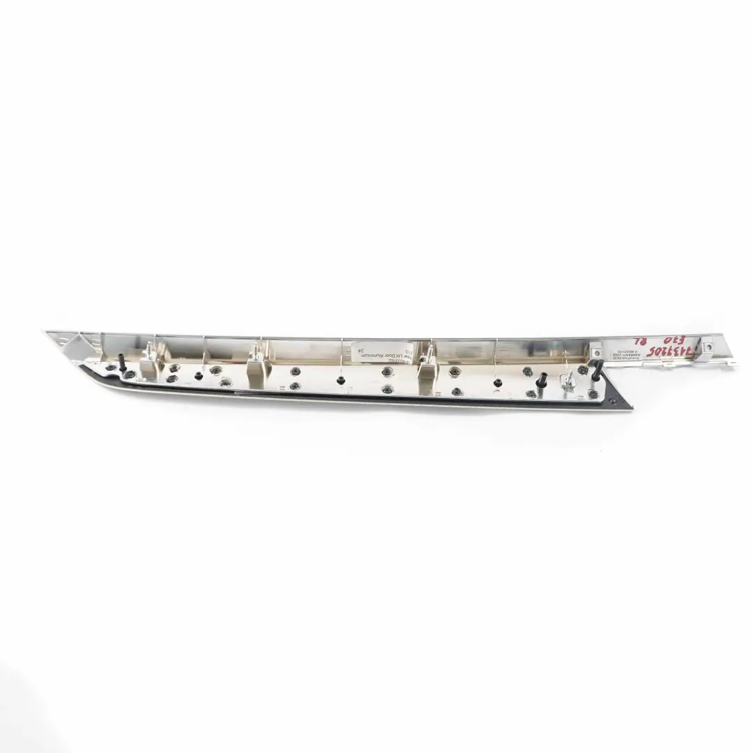BMW X5 E70 Zierleiste Türdekor Abdeckung hinten links Aluminium - SKU 7137205 - Teilenummer 7137205