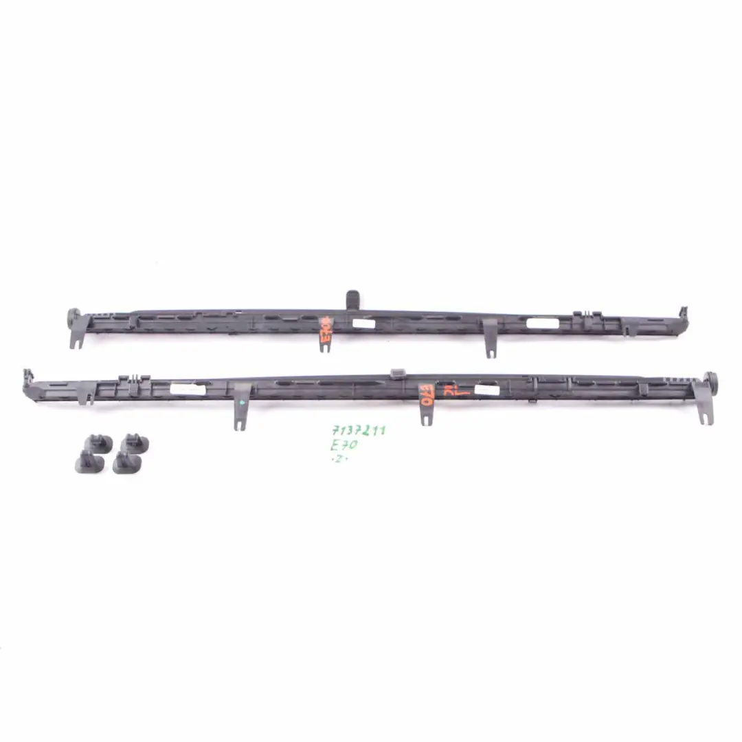  Roller Blind Set BMW X5 E70 Rear Left Right N/O/S Door Card Trim Panel Black - SKU 7137211 - Part number 7137211