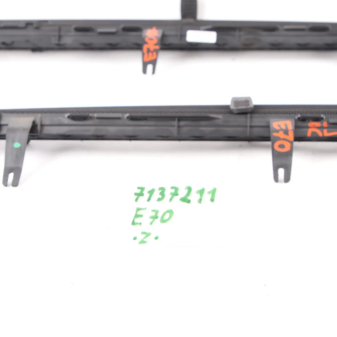  Roller Blind Set BMW X5 E70 Rear Left Right N/O/S Door Card Trim Panel Black - SKU 7137211 - Part number 7137211