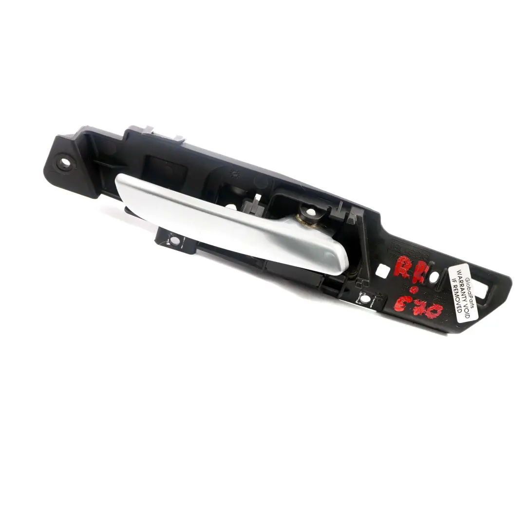 manija puerta interior tarjeta puerta interior delantera derecha para BMW X5 E70 con número de pieza 7137298 BMW X5 E70 manija puerta interior tarjeta puerta interior delantera derecha - SKU 7137298 - Número de pieza 7137298